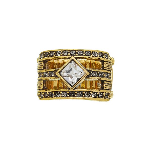 Anel Design Khalifa Ouro