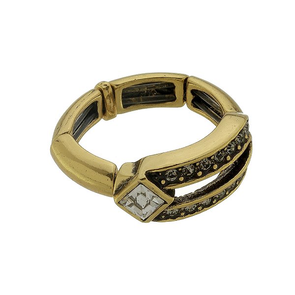 Anel Strass Khalifa Ouro