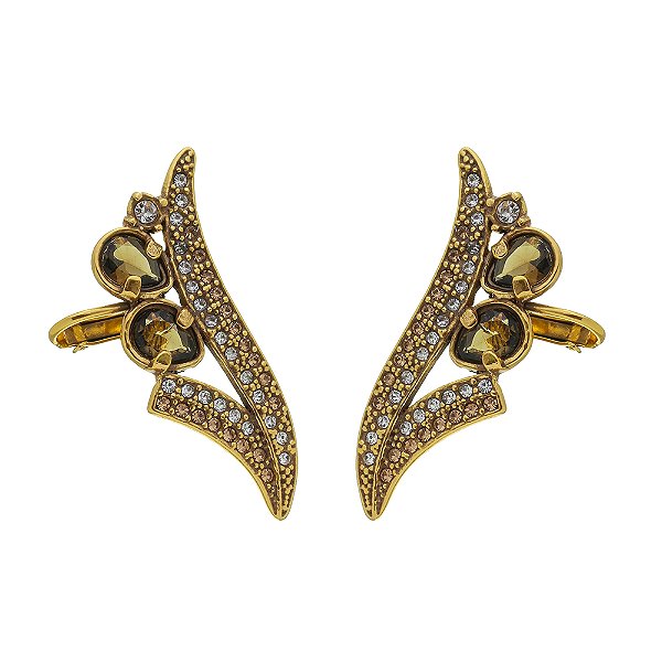 Brinco Earcuff Zambia Ouro