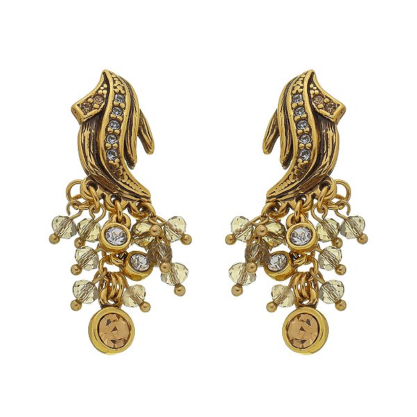 Brinco Pingentes Zambia Ouro