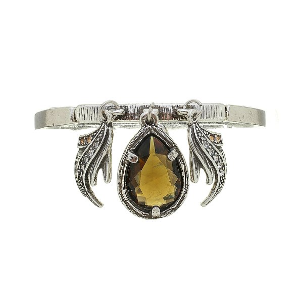 Pulseira Pingentes Zambia Prata