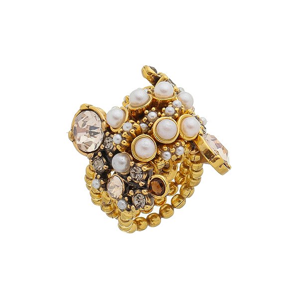 Anel Cacho Hanami Ouro