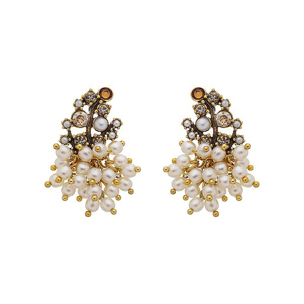 Brinco Cacho Hanami Ouro