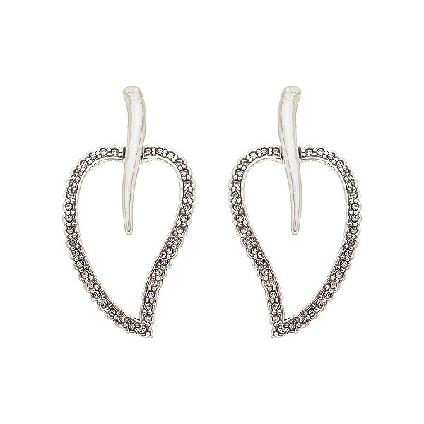 Brinco Folha Sydney Prata