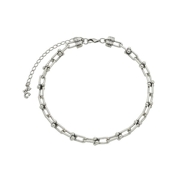 Colar Chocker Coterie Básica Prata