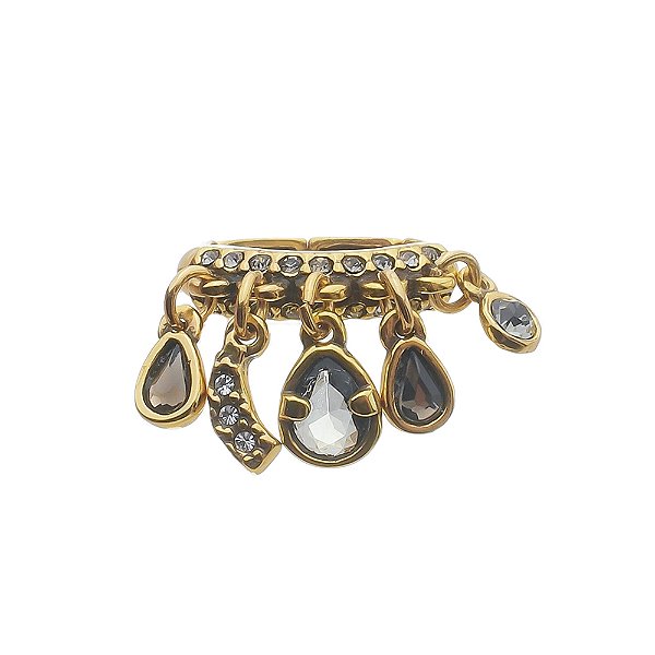 Anel Cacho Linden Ouro