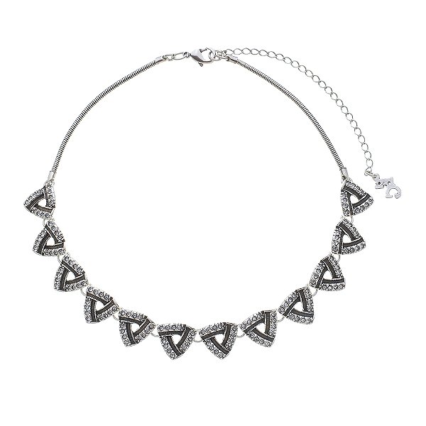 Colar Design Isla Prata