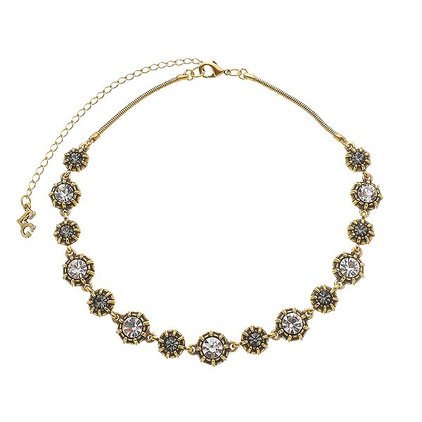 Colar Choker Formas Meraki Ouro