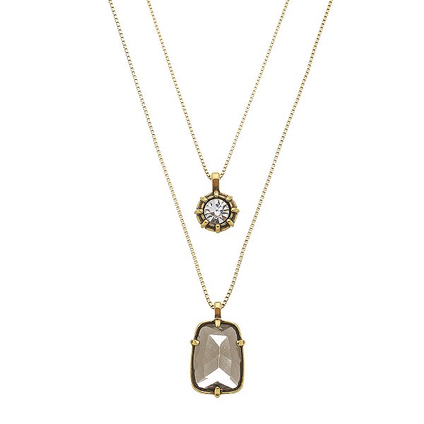 Colar Duplo Meraki Ouro