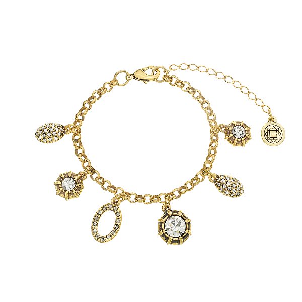 Pulseira Berloques Meraki Ouro