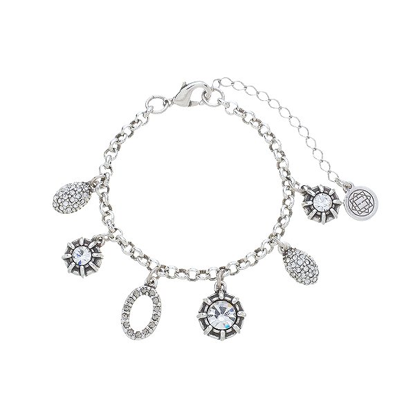 Pulseira Berloques Meraki Prata