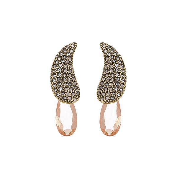 Brinco Gota Sorella Ouro