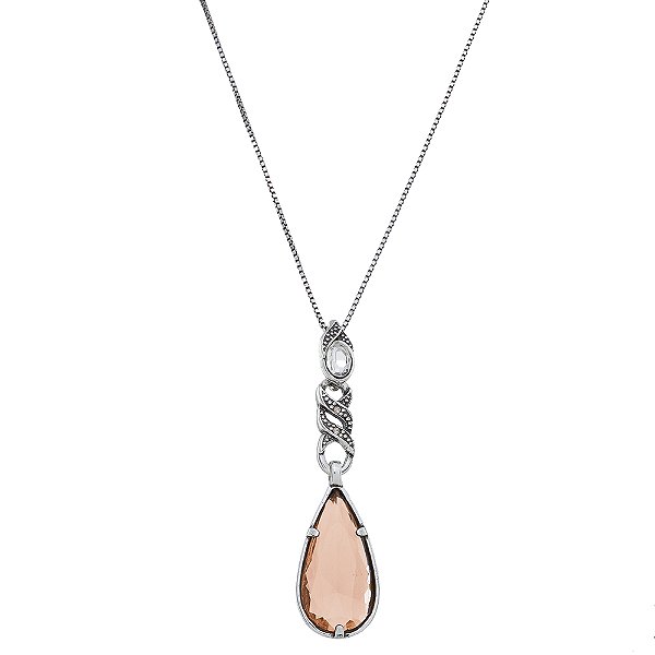 Colar Gota Sorella Prata