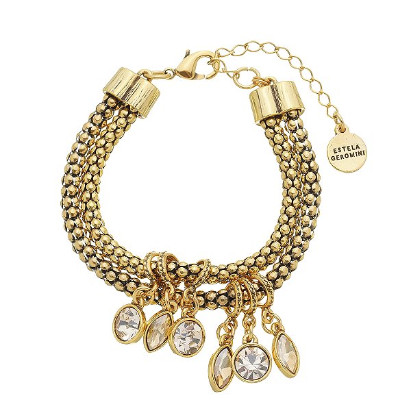 Pulseira Pingentes Myrra Ouro