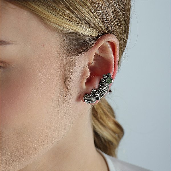 Brinco Earcuff Kaari Prata