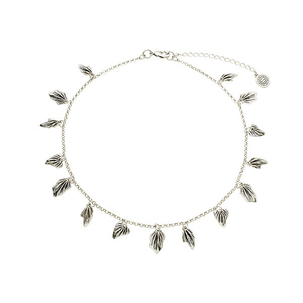 Colar Pingentes Kaari Prata