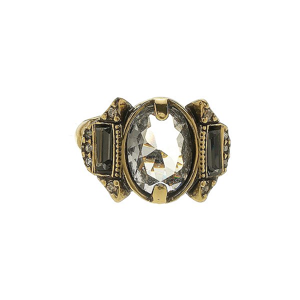 Anel Oval Amorae Ouro