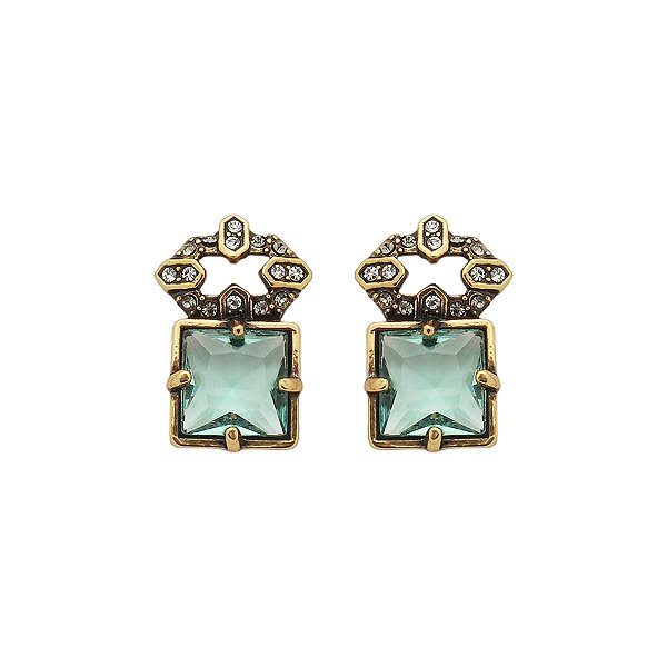 Brinco Carré Maracatu Ouro