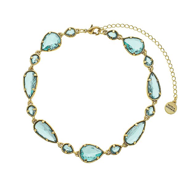 Colar Choker Formas Iara Ouro