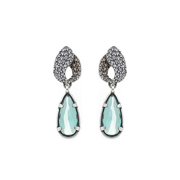 Brinco Pendente Iara Prata