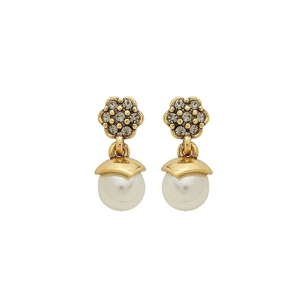 Brinco Pérola Parintins Ouro