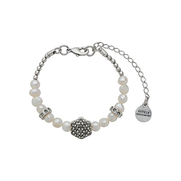 Pulseira Pérolas Parintins Prata