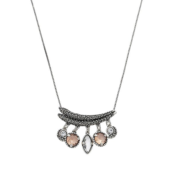 Colar Design Pitanga Prata