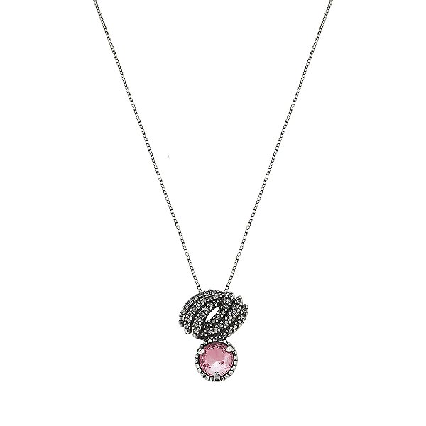 Colar Formas Pitanga Prata