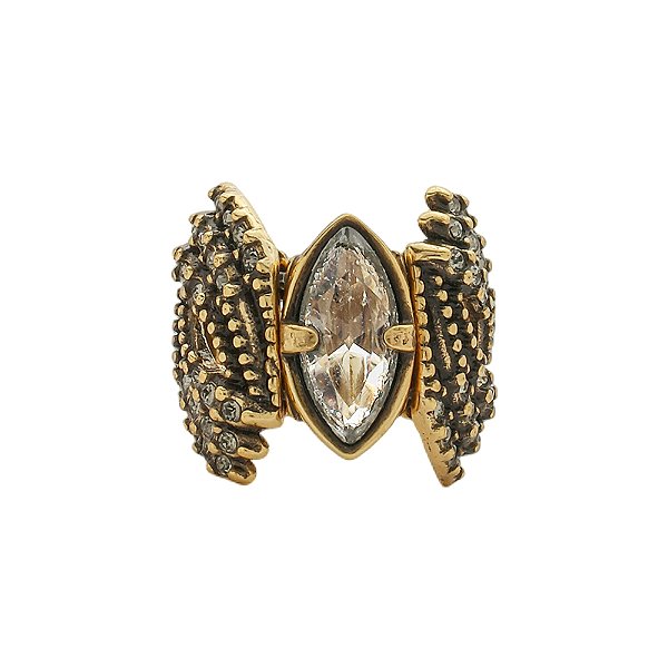 Anel Navete Pitanga Ouro