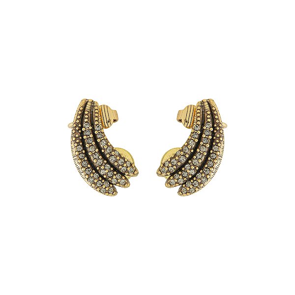 Brinco Color Pitanga Ouro