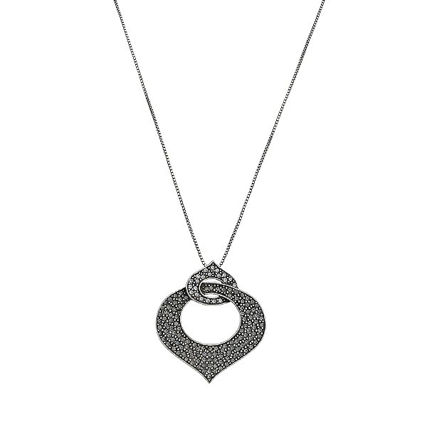 Colar Design Malfatti Prata