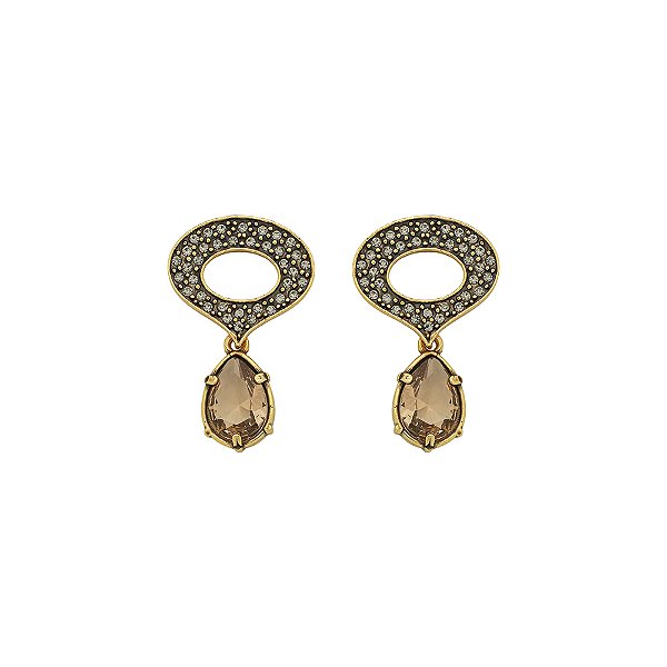 Brinco Design Malfatti Ouro