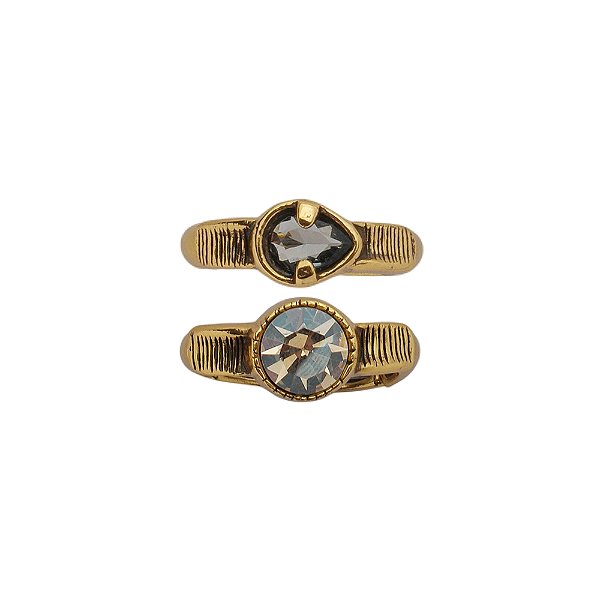 Anel Duplo Sambaré Ouro