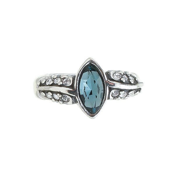 Anel Delicado Tropicana Prata