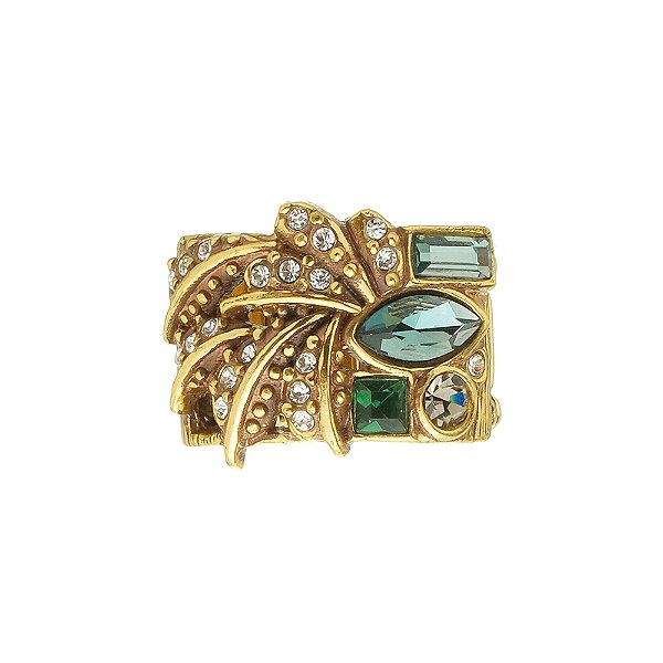 Anel Design Tropicana Ouro