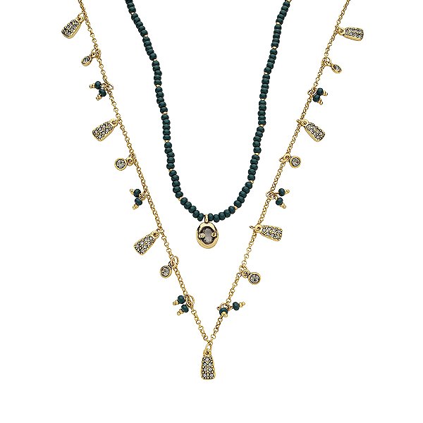 Colar Duplo Veredas Ouro