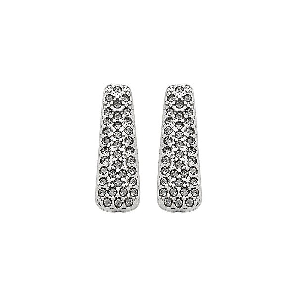 Brinco Strass Médio Veredas Prata