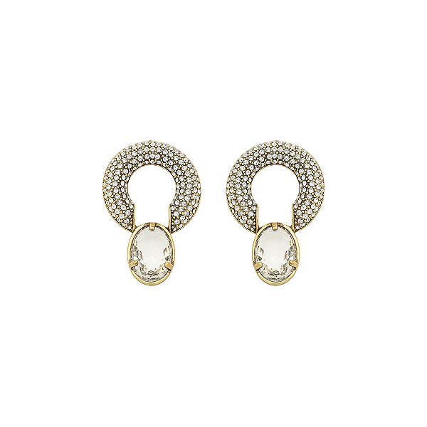 Brinco Conceito Macramê Ouro