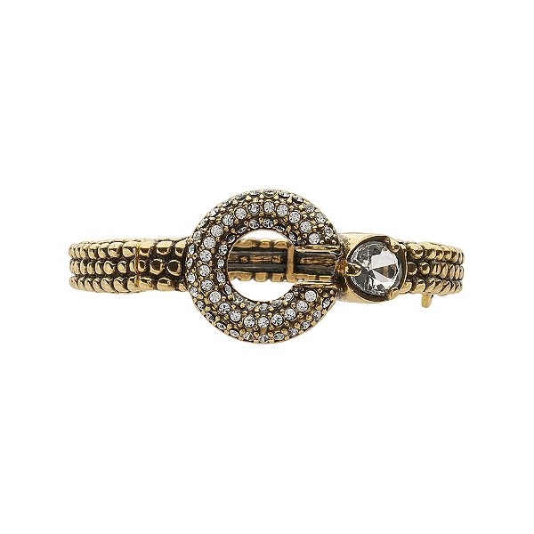 Pulseira Design Macramê Ouro