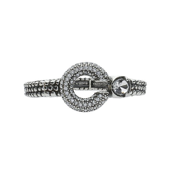 Pulseira Design Macramê Prata