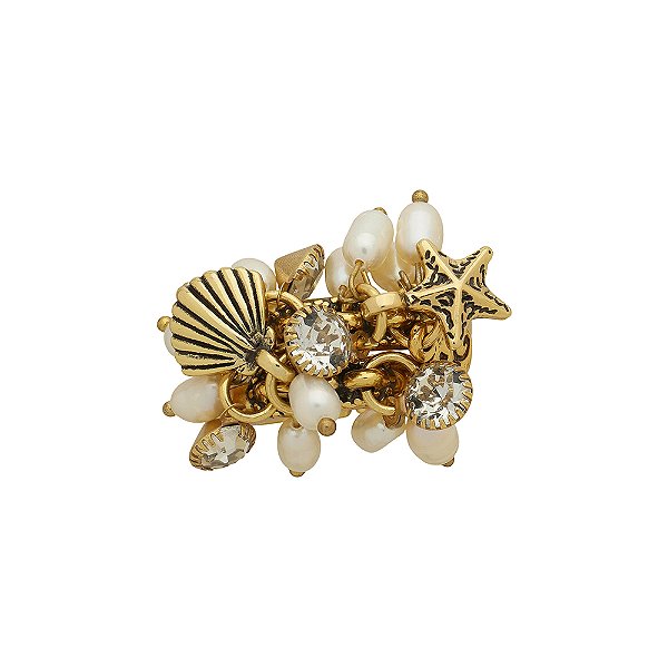 Anel Duplo Resort Ouro