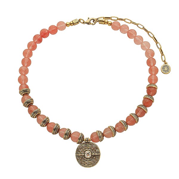 Colar Conceito Rosa Resort Ouro