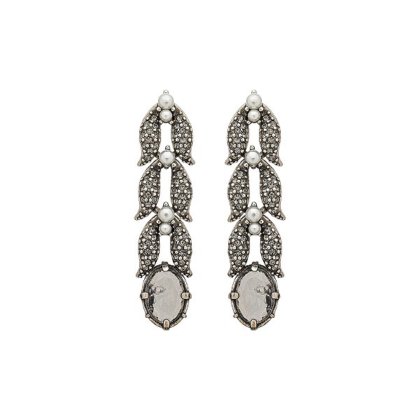 Brinco Longo Elã Prata