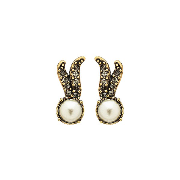 Brinco Pérola Elã Ouro