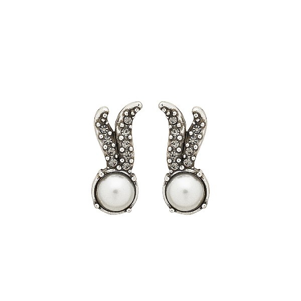 Brinco Pérola Elã Prata