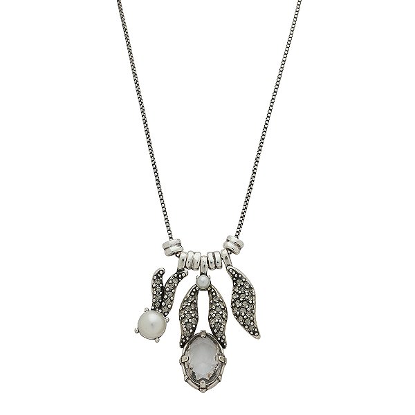 Colar Formas Elã Prata