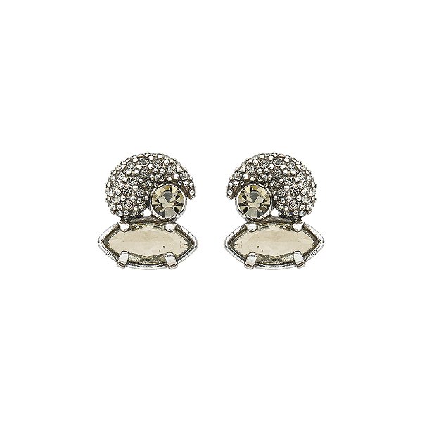 Brinco Formas Flamma Prata