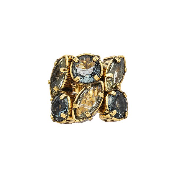 Anel Conceito Flamma Ouro