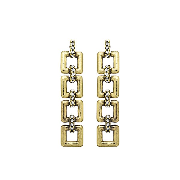 Brinco Longo Zênite Ouro