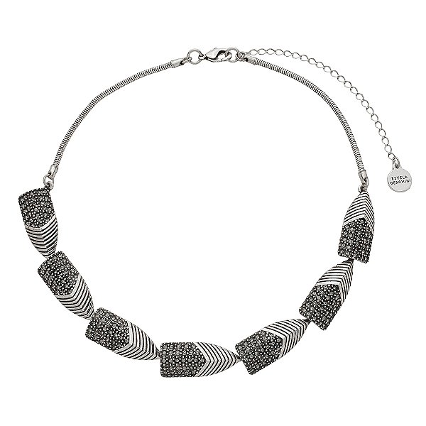 Colar Design Mairarê Prata